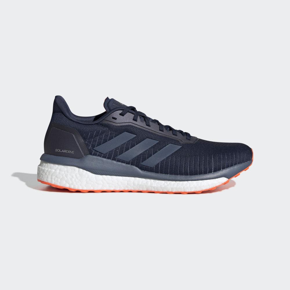 Adidas Men's Solar Drive 19 Walking Shoes Navy/Orange Ireland EF0786